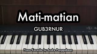 Download lagu Mati-matian - GUB3RNUR | Piano Karaoke by Andre Panggabean mp3