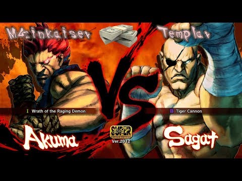M4zinkaiser vs Templar - MoneyMatch FT5 - Super Street Fighter 4 AE Ver.2012