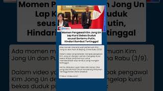 Download lagu Pengawal Kim Jong Un Bersihkan Tempat Duduk seusai Pertemuan dengan Putin, Hindar DNA Tertinggal mp3