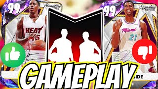 *FREE* DARK MATTER MARIO CHALMERS AND HASSAN WHITESIDE IS NOT WORTH IT IN NBA2K25 MyTeam!! GAMEPLAY