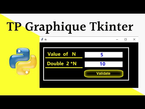 Exercice Python Application Graphique Avec Tkinter