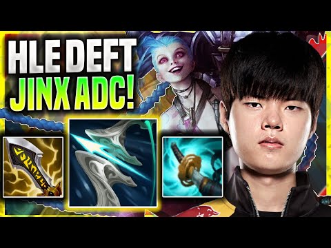 DEFT BRINGS BACK HIS ICONIC JINX! - HLE Deft Plays Jinx ADC vs Kai'sa! | Season 11