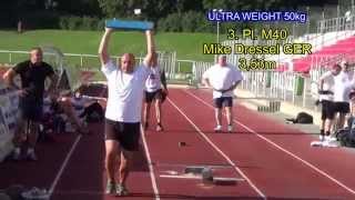 preview picture of video 'Ultra Weight Throw 50kg European Championship 2014'