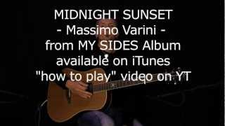 Massimo Varini - MY SIDES Live in Studio - MIDNIGHT SUNSET