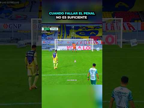 CUANDO FALLAR EL PENAL NO ES SUFICIENTE🫣