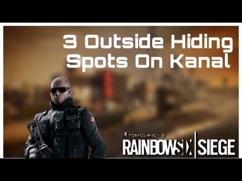 3 Outside Hiding Spots On Kanal | Rainbow Six Siege Hiding Spots