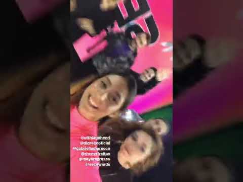 Gabriella Di Grecco, Rhener Freitas, Camilla Di Grecco, Giovanna Di Grecco y Thiago Henri #secawards