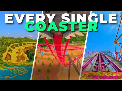 EVERY ROLLER COASTER at Busch Gardens Williamsburg!!! (2025 POVs)