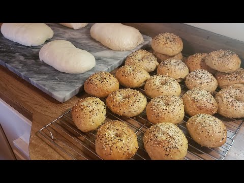 How to Make Sourdough Bagels|| Bulk Sourdough Recipe