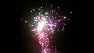 preview picture of video 'Fireworks for Rio Claro independence Celebration'