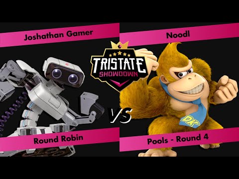 Tristate Showdown 2 - Joshathan Gamer (ROB) vs Noodl (Donkey Kong) - Round Robin Pools - Round 4