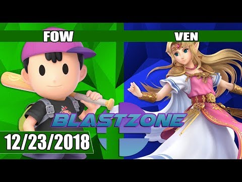 PSG Blastzone:  FOW (Ness) vs Sugoi | Ven (Zelda) - Winners Semis