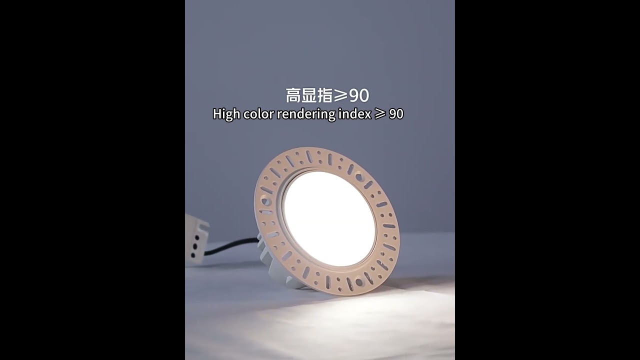 Hongsheng HOSHAEM Trimless Round LED Spotlight for Home Hotel Ceilling Use Recessed Part Downlight