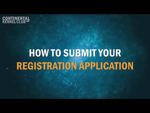 How to Submit Your CKC Registration Application