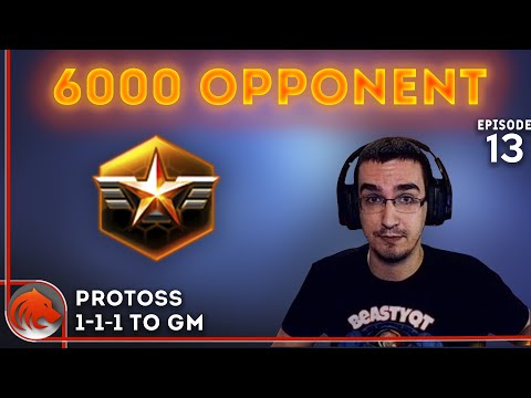 1-1-1 Protoss vs Top 100 Grandmaster Zerg? | #13