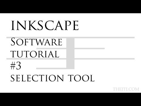 Inkscape Software Tutorial #3 Selection Tool