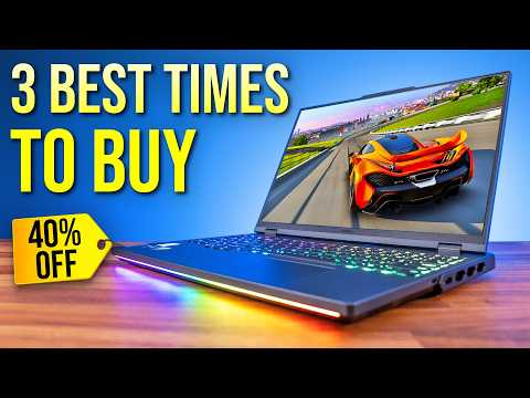 Top 3 Best Times of Year to Buy a Gaming Laptop