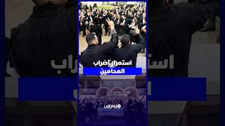 هيئات المحامين تواصل التوقف عن العمل وتراهن على المحكمة الدستورية لإسقاط القانون thumbnail