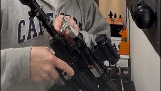 Pistelle X-68; .686 barrel refit w/ Reaper suppressor , 1100psi HPA