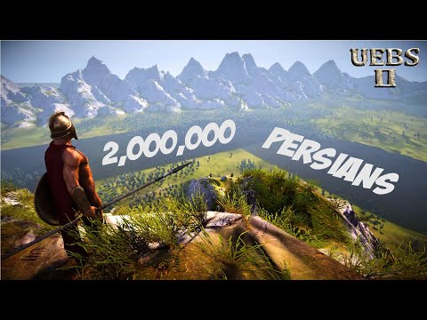 DEFENDING MOUNT OLYMPUS FROM 2,000,000 PERSIANS | Ultimate Epic Battle Simulator 2 | UEBS 2