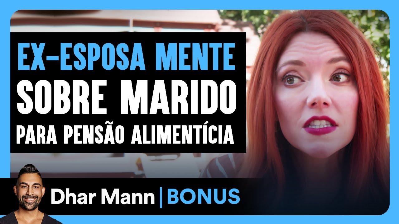 Ex-esposa Mente Sobre Marido Para Pensão Alimentícia | Dhar Mann Studios