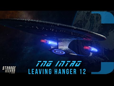 TNG Intro With Enterprise-D Leaving Hanger 12