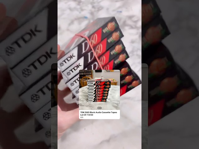 Vídeo relacionado con Behogan 10 unidades de cassettes de audio: 60 min Audio Cassette Empty Cassette Tapes, vacíos de audio para casetes de música, casetes de audio silenciosos para conferencias, grabación, seminarios