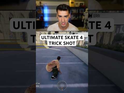 ULTIMATE SKATE 4 TRICK SHOT!