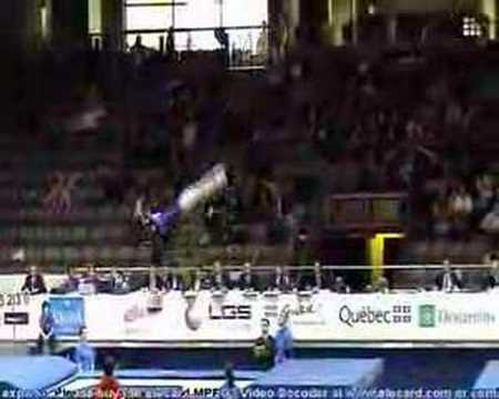 Jozefien Vanhaeren WAGC 2007 Québec TRA trampoline 1