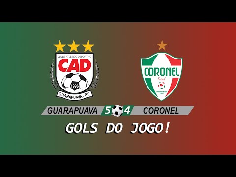 GOLS DO JOGO: CAD GUARAPUAVA X CORONEL FUTSAL