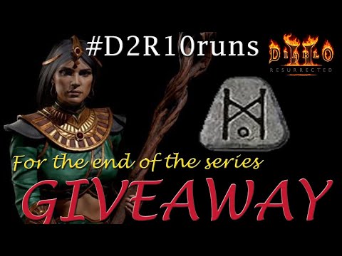 JAH GIVEAWAY - 10 run challenge - World Stone Keep - Last zone of the series | Diablo 2: Resurrected