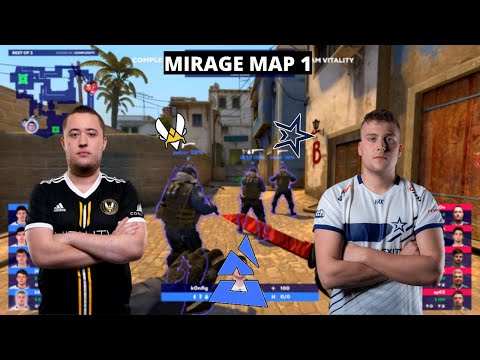 Vitality vs Complexity - MIRAGE map 1 - BLAST Premier Spring Groups 2021 | CSGO