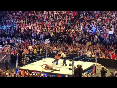 AJ Styles wins the WWE Title from Jinder Mahal with the Phenomenal Forearm!