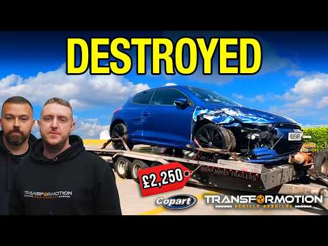 We Bought a Wrecked VW Scirocco… Then Rebuilt It From Start to Finish