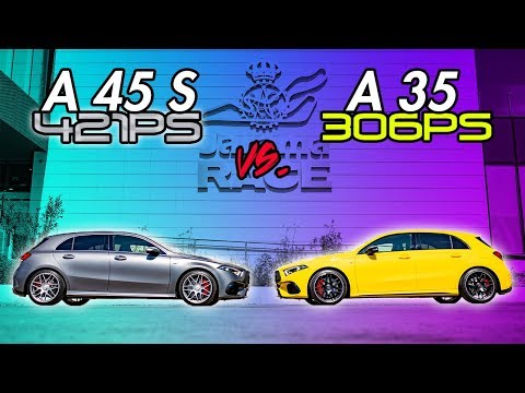 A45 S vs. A35 | Was kann er mehr außer quer? | Mercedes-AMG A 45 S vs. A 35