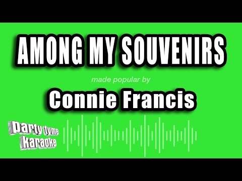 Connie Francis - Among My Souvenirs (Karaoke Version)