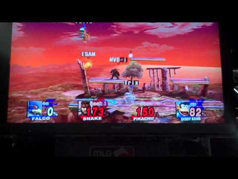 MLG DC '10 DEHF (Falco) & Felix (Diddy) Vs. Esam (Pikachu) & MVD (Snake) 1