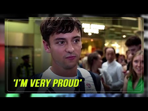 Britain's Tom Daley announces retirement after Paris silver