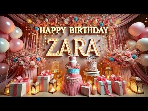 ZARA Happy Birthday To You||Happy Birthday Song ZARA🎂👧