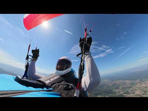 Aventura Aérea: Voo de Parapente Conecta Santana do Paraíso e Baixa Verde, em Minas Gerais
