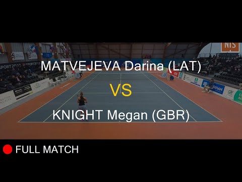 MATVEJEVA Darina (LAT) VS KNIGHT Megan (GBR) - Open Super 12 Auray 2023 - Girls Semi Final