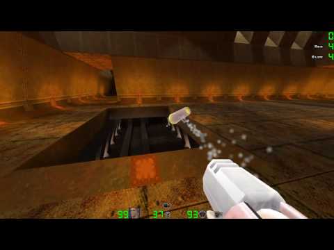 Quake 2 RocketArena2 - [mHs] vs [EX] - ra2map1 (2001)