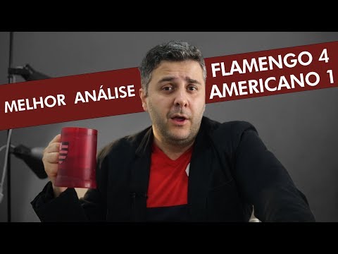 MELHOR ANÁLISE - FLAMENGO 4 X 1 Americano - Vitinho se destaca, Mapa de calor e Mesa Tática