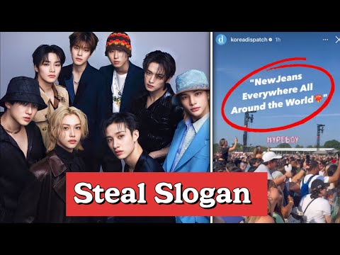 THEY USED STRAY KIDS SLOGAN FOR NEW JEANS AND CREATED AN ARGUMENT BETWEEN FANS AND NETIZENS