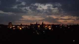 preview picture of video 'Suceava, noaptea, dinspre Cetatea de Scaun'