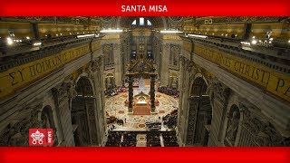 Basilica di San Pietro-Santa Messa 2020-03-29