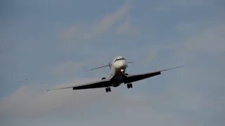 Awesome Delta MADDOG MD88 Landing at Washington Reagan