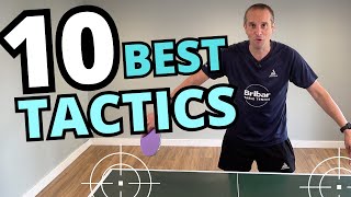 10 Best Tactics to Win Points in Table Tennis thumbnail