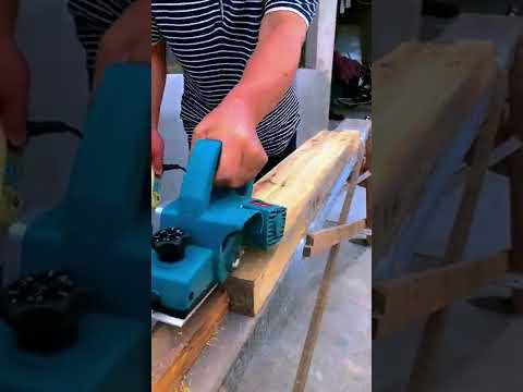 Hand held power planer tool- Good tools and machinery make work easy