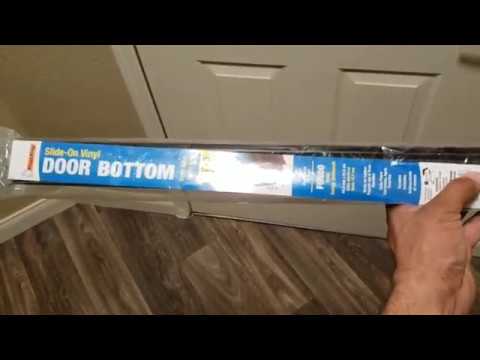 How to Seal Gap Bottom of Door